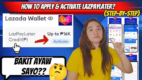 why i don't have lazpaylater|HOW TO QUALIFY & APPLY LAZADA PAY LATER .
